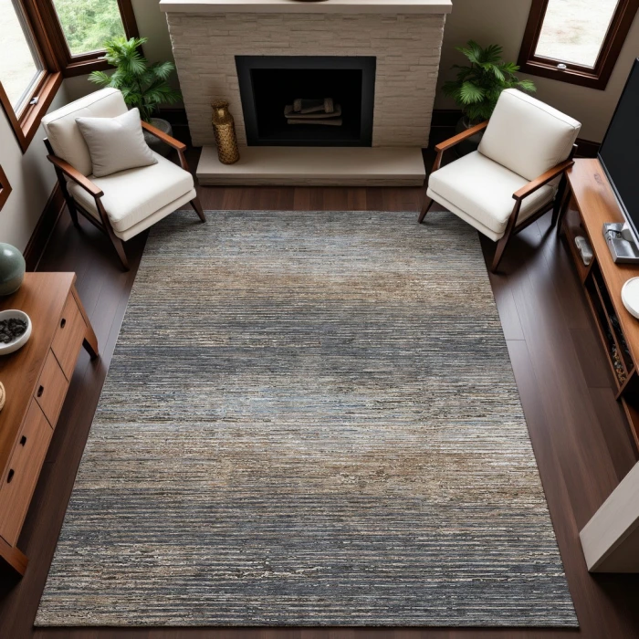 Addison Mayfield Gray AMF1264 5ft. x 7ft. 6in. Rect. Rug