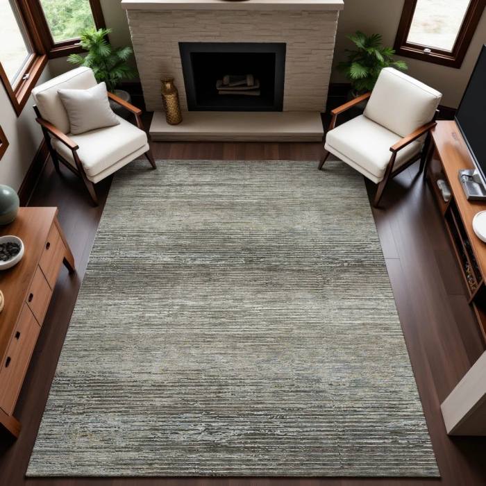 Addison Mayfield Brown AMF1264 2ft. 3in. x 7ft. 6in. Rect. Rug