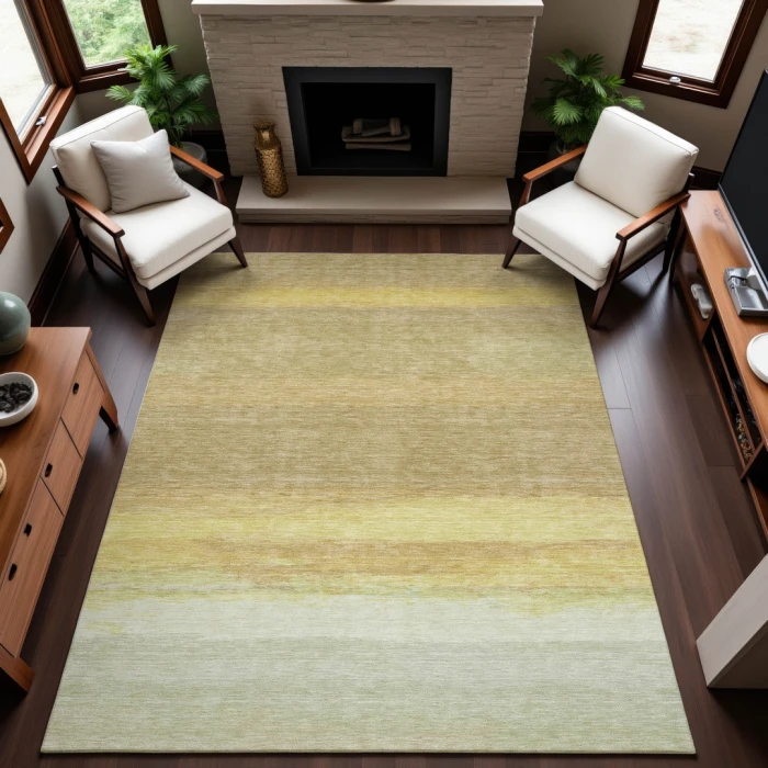 Addison Mayfield Brown AMF1272 - 8ft. Round Rug