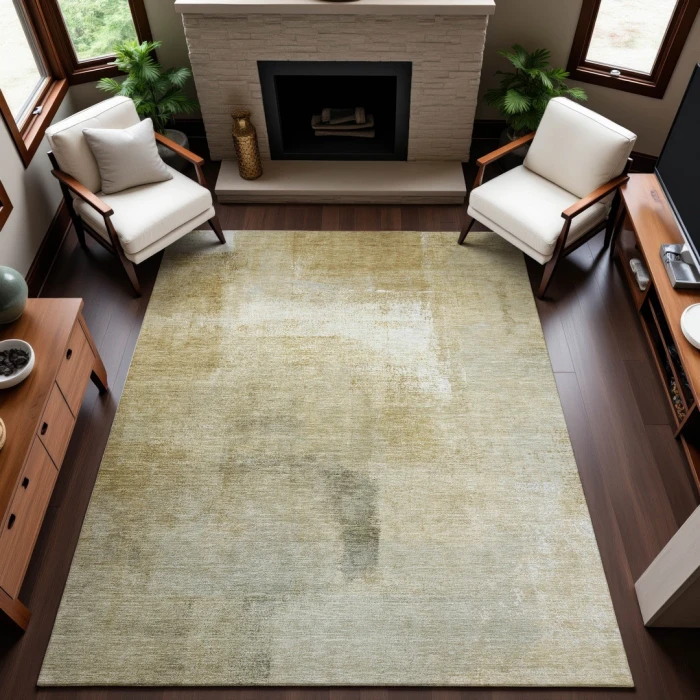 Addison Mayfield Gold AMF1276 9ft. x 12ft. Rect. Rug
