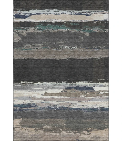 Addison Mayfield Black AMF1280 9ft. x 12ft. Rect. Rug