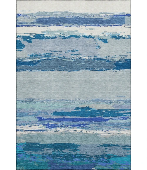 Addison Mayfield Blue AMF1280 9ft. x 12ft. Rect. Rug