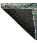 Addison Mayfield Teal AMF1280 9ft. x 12ft. Rect. Rug