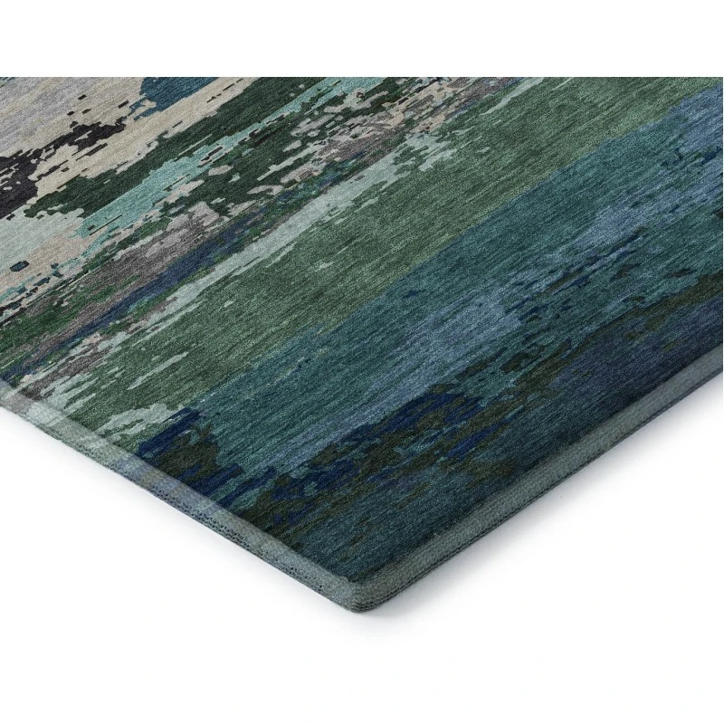 Addison Mayfield Teal AMF1280 8ft. x 10ft. Rect. Rug