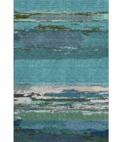 Addison Mayfield Teal AMF1280 9ft. x 12ft. Rect. Rug