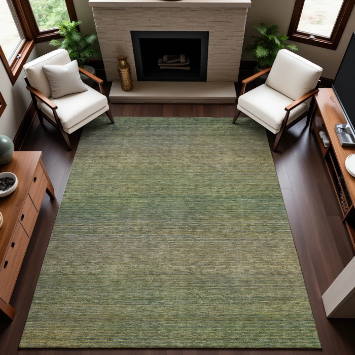 Addison Mayfield Green AMF1291 5ft. x 7ft. 6in. Rect. Rug