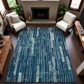 Addison Mayfield Blue AMF1301 8ft. x 10ft. Rect. Rug