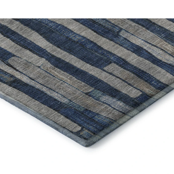 Addison Mayfield Blue AMF1301 2ft. 3in. x 7ft. 6in. Rect. Rug