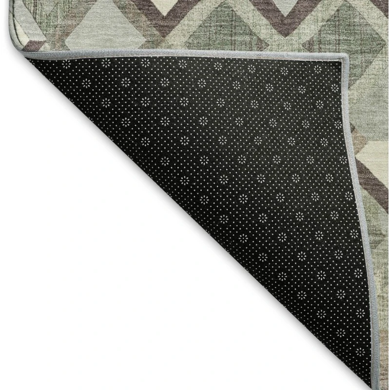 Addison Mayfield Green AMF1308 - 8ft. Round Rug