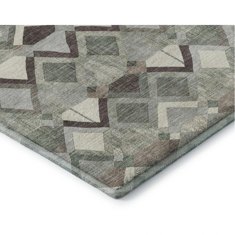 Addison Mayfield Green AMF1308 - 8ft. Round Rug