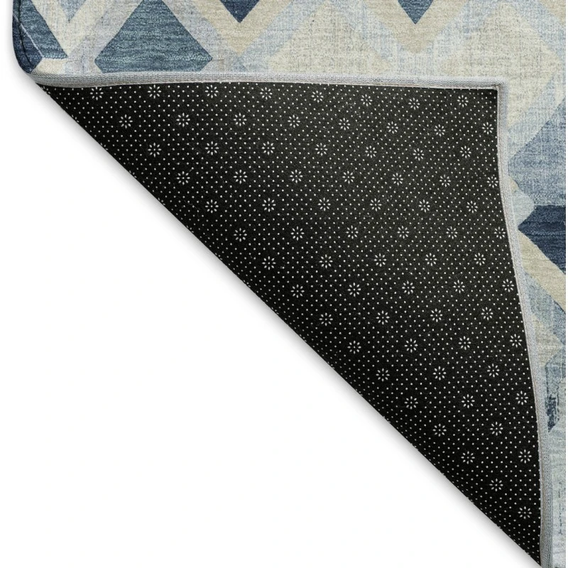 Addison Mayfield Blue AMF1308 - 8ft. Round Rug
