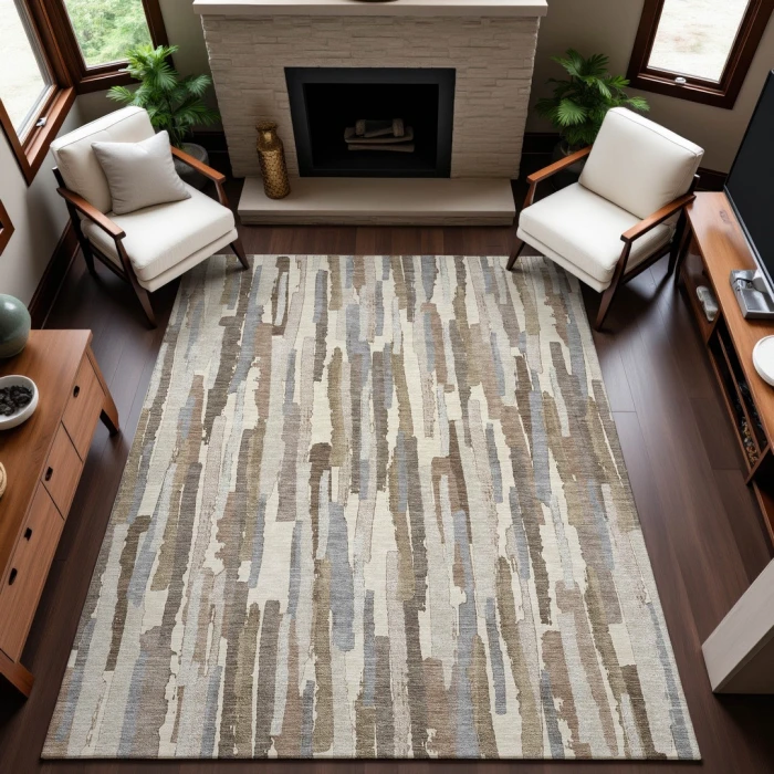 Addison Mayfield Ivory AMF1314 5ft. x 7ft. 6in. Rect. Rug
