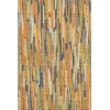 Addison Mayfield Orange AMF1314 - 8ft. Round Rug