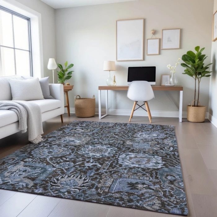Addison Mayfield Blue AMF1320 8ft. x 10ft. Rect. Rug