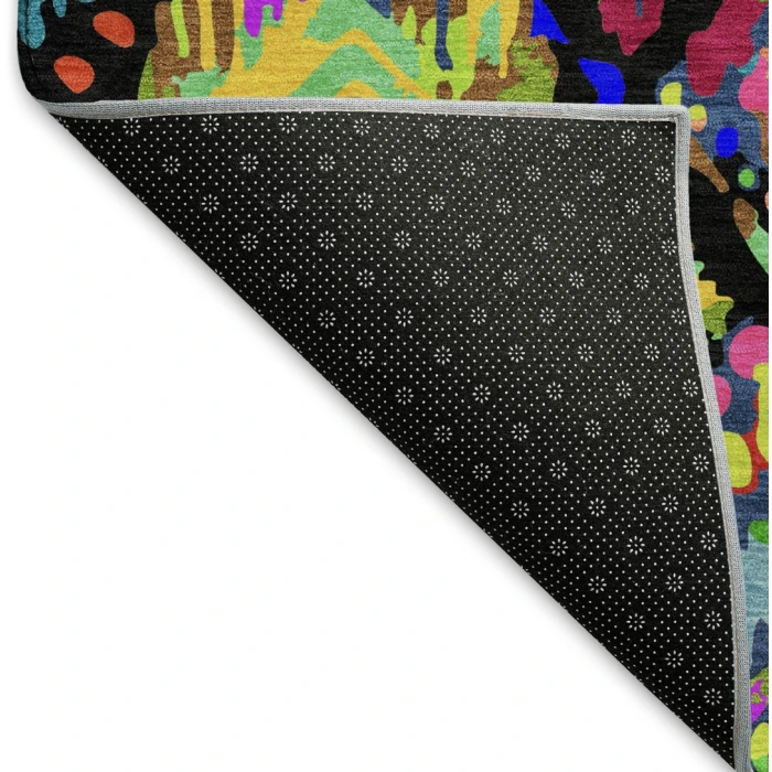 Addison Mayfield Black AMF1326 - 8ft. Round Rug