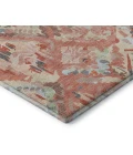 Addison Mayfield Orange AMF1326 - 8ft. Round Rug