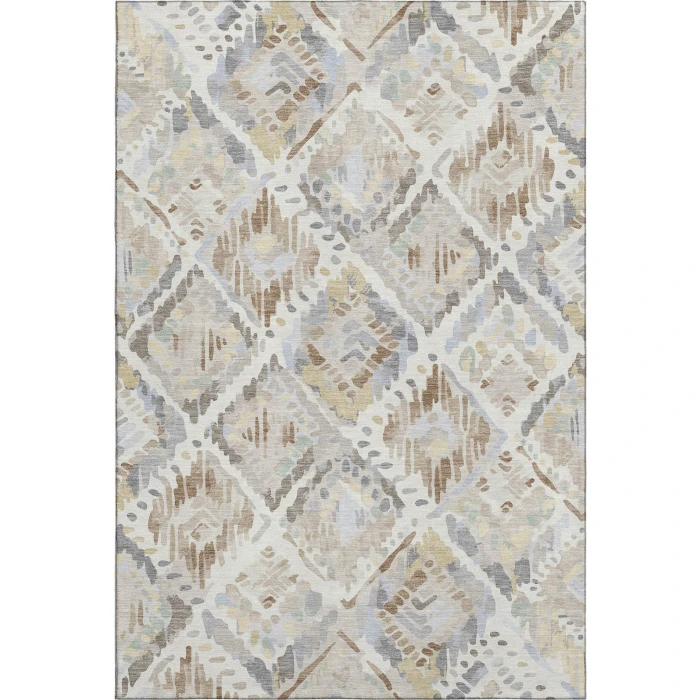 Addison Mayfield Ivory AMF1326 - 8ft. Round Rug