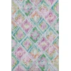 Addison Mayfield Purple AMF1326 - 8ft. Round Rug