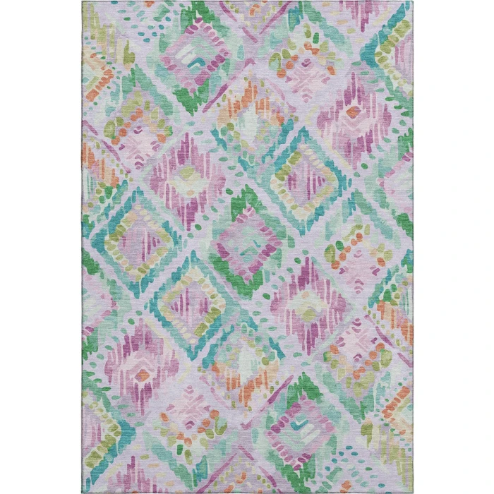 Addison Mayfield Purple AMF1326 - 8ft. Round Rug