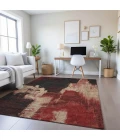 Addison Mayfield Red AMF1332 - 8ft. Round Rug