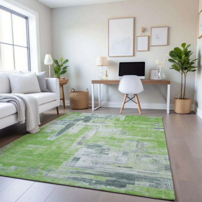 Addison Mayfield Green AMF1338 8ft. x 10ft. Rect. Rug