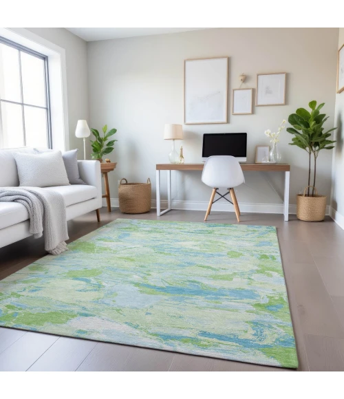 Addison Mayfield Green AMF1344 5ft. x 7ft. 6in. Rect. Rug