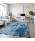 Addison Mayfield Blue AMF1350 2ft. 3in. x 7ft. 6in. Rect. Rug