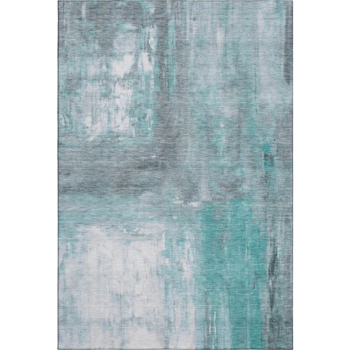 Addison Mayfield Teal AMF1350 - 8ft. Round Rug