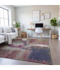 Addison Mayfield Pink AMF1354 - 8ft. Round Rug
