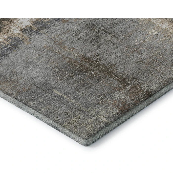 Addison Mayfield Brown AMF1354 - 8ft. Round Rug