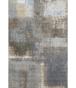 Addison Mayfield Brown AMF1354 - 8ft. Round Rug