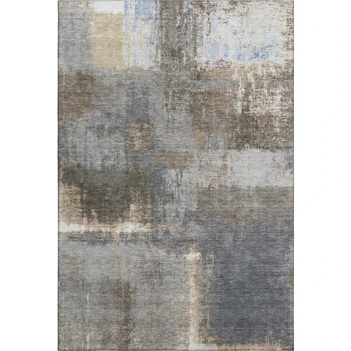 Addison Mayfield Brown AMF1354 - 8ft. Round Rug