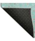 Addison Mayfield Teal AMF1366 - 8ft. Round Rug