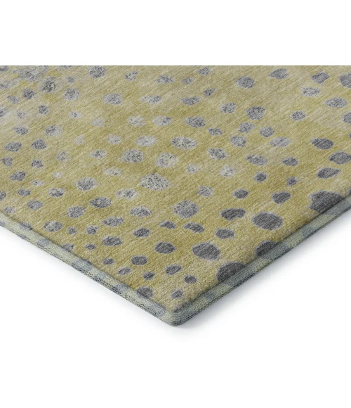 Addison Mayfield Gold AMF1366 - 8ft. Round Rug