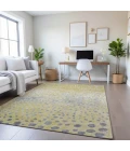 Addison Mayfield Gold AMF1366 - 8ft. Round Rug