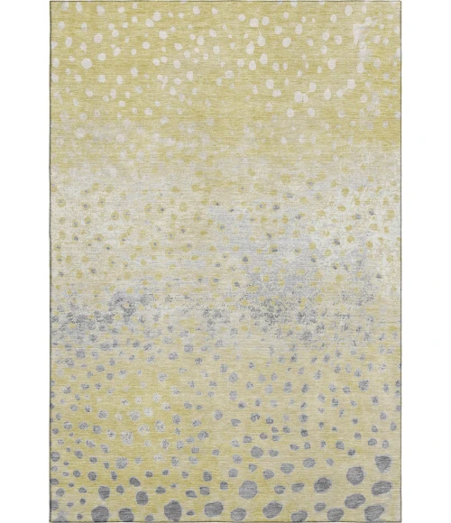 Addison Mayfield Gold AMF1366 - 8ft. Round Rug