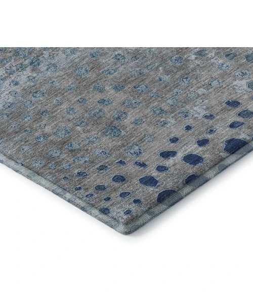 Addison Mayfield Gray AMF1366 - 8ft. Round Rug