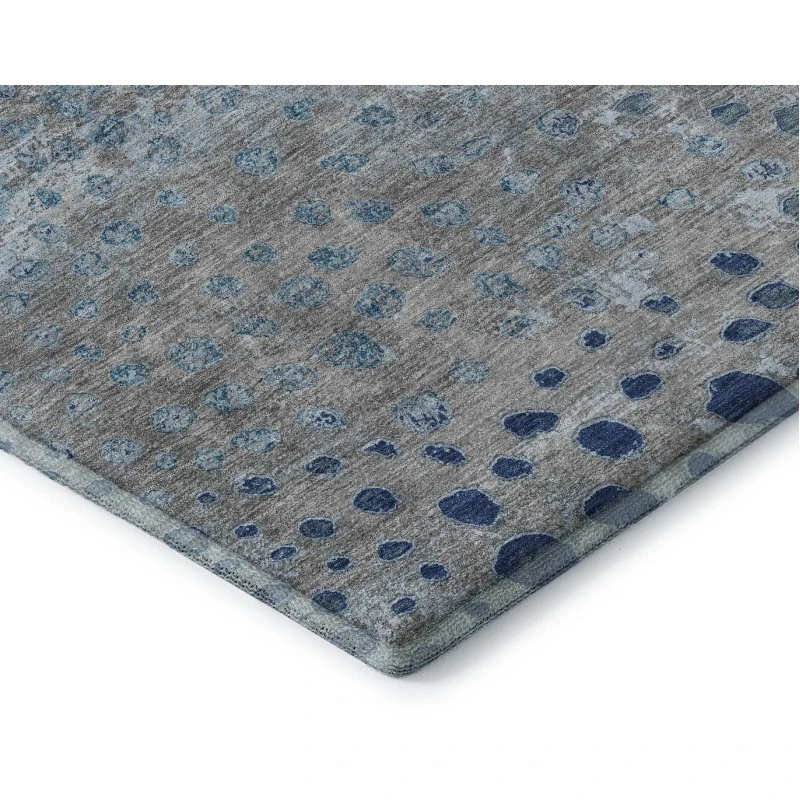 Addison Mayfield Gray AMF1366 - 8ft. Round Rug