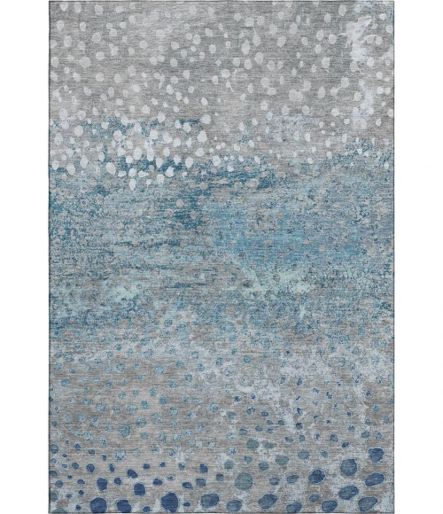 Addison Mayfield Gray AMF1366 - 8ft. Round Rug