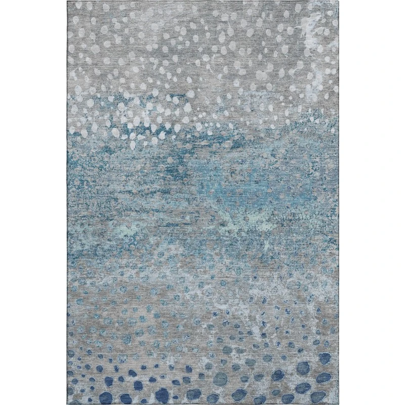 Addison Mayfield Gray AMF1366 - 8ft. Round Rug