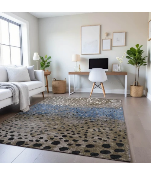 Addison Mayfield Brown AMF1366 9ft. x 12ft. Rect. Rug