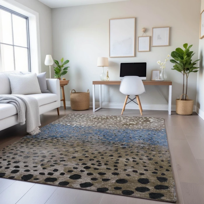 Addison Mayfield Brown AMF1366 9ft. x 12ft. Rect. Rug