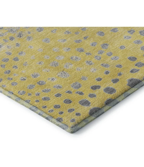 Addison Mayfield Gold AMF1366 - 8ft. Round Rug