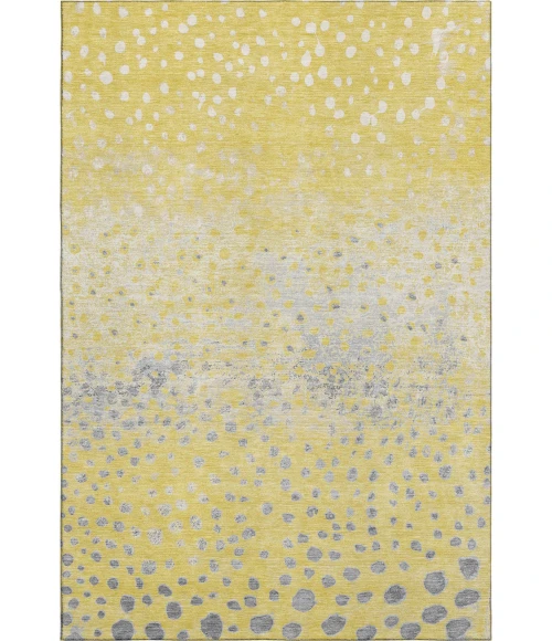Addison Mayfield Gold AMF1366 - 8ft. Round Rug