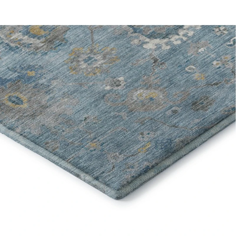 Addison Mayfield Teal AMF1371 5ft. x 7ft. 6in. Rect. Rug