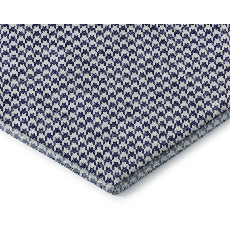 Addison Mayfield Blue AMF137 - 8ft. Round Rug