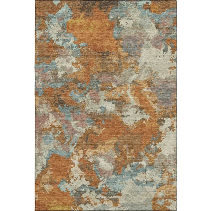 Addison Mayfield Orange AMF1381 5ft. x 7ft. 6in. Rect. Rug