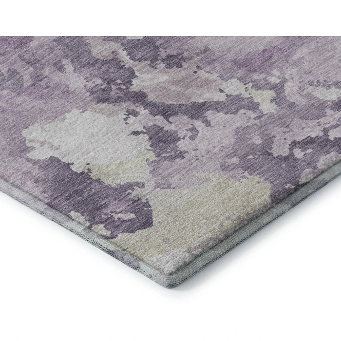 Addison Mayfield Purple AMF1381 - 8ft. Round Rug