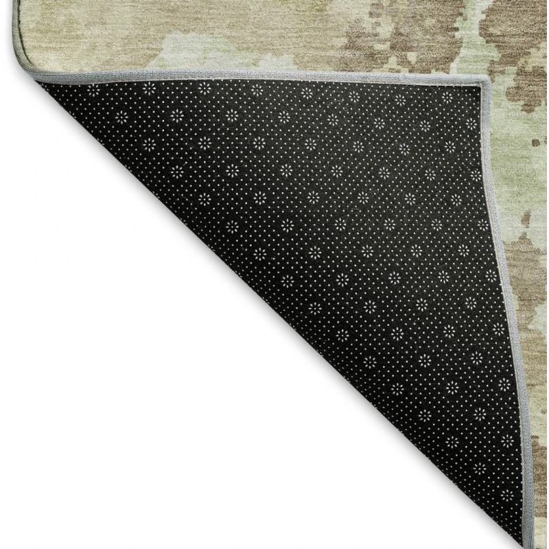 Addison Mayfield Brown AMF1382 - 8ft. Round Rug