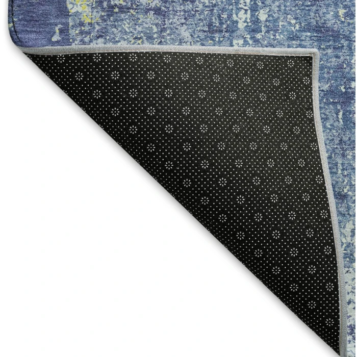 Addison Mayfield Blue AMF1389 - 8ft. Round Rug